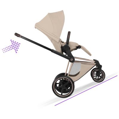 Cybex Passeggino ePriam Style Rosegold-Cozy Beige