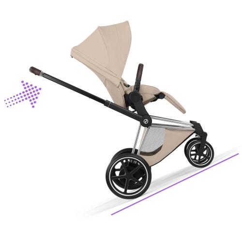 Cybex Passeggino ePriam Style Chrome-Cozy Beige