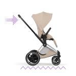 Cybex Passeggino ePriam Style Chrome-Cozy Beige