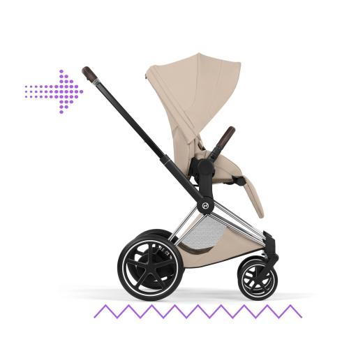 Cybex Passeggino ePriam Style Chrome-Cozy Beige