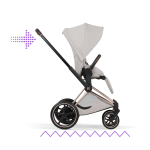 Cybex Passeggino ePriam Style Rosegold-City Grey