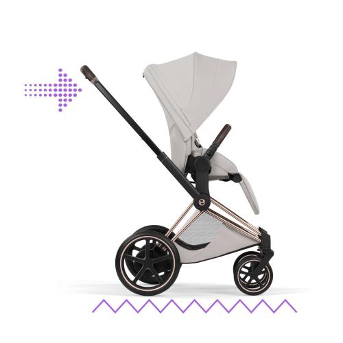 Cybex Duo ePRIAM Style Rosegold-City Grey