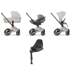 Cybex Priam Style 4 in 1 Rosegold-City Grey con Isofix