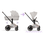 Cybex Duo ePRIAM Style Rosegold-City Grey