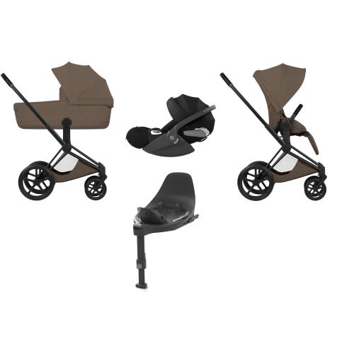 Cybex Priam Style 4 in 1 Chrome-Coconut Brown con Isofix