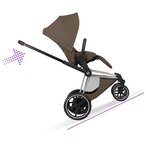 Cybex Duo ePriam Style Rosegold-Coconut Brown