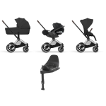Cybex Priam Style 4 in 1 Chrome-Sepia Black con Isofix