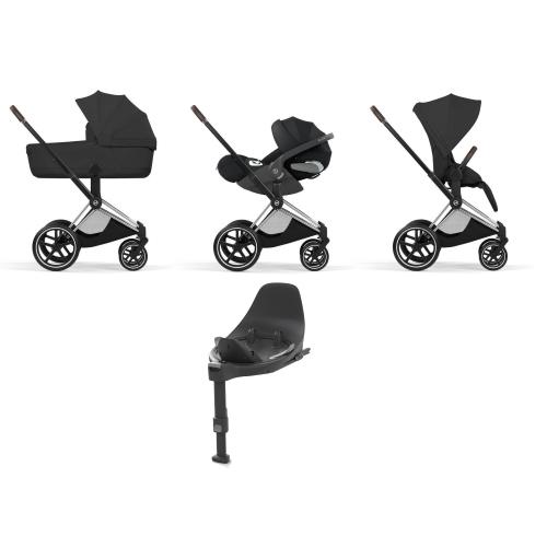 Cybex Priam Style 4 in 1 Chrome-Sepia Black con Isofix