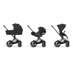 Cybex Trio Priam Style Matt Black-Sepia Black con Cloud T I-Size