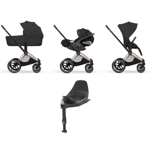 Cybex Priam Style 4 in 1 Rosegold-Sepia Black con Isofix