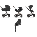 Cybex Priam Style 4 in 1 Rosegold-Sepia Black con Isofix