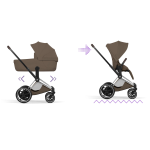 Cybex Duo ePriam Style Chrome-Coconut Brown