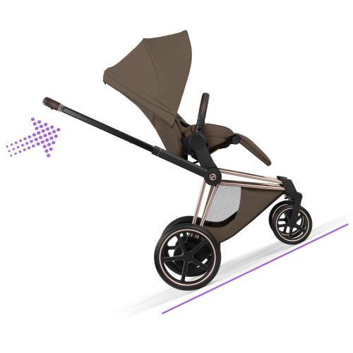 Cybex Passeggino ePriam Style Rosegold-Coconut