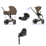 Cybex ePRIAM Style 4 in 1 Chrome-Coconut con Isofix