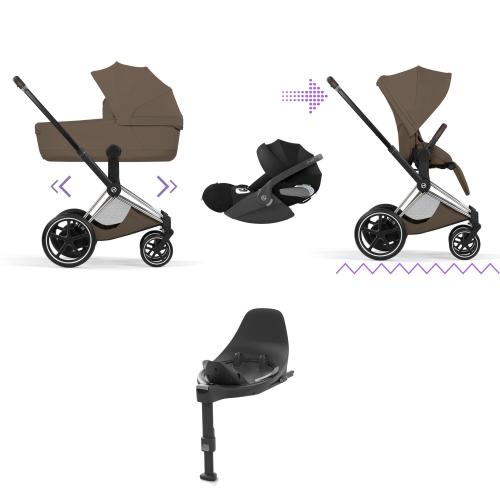 Cybex ePRIAM Style 4 in 1 Chrome-Coconut con Isofix