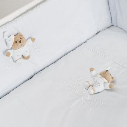 Nanan Rivestimento Co-Sleeping Dadini Azzurro