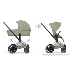 Cybex Duo ePriam Style Chrome-Sage Green