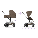 Cybex Duo ePriam Style Chrome-Coconut Brown