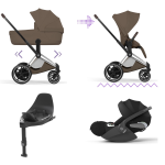 Cybex 4 in 1 ePriam Style Chrome-City Grey con Isofix