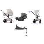 Cybex 4 in 1 ePRIAM Style Rosegold-City Grey con Isofix