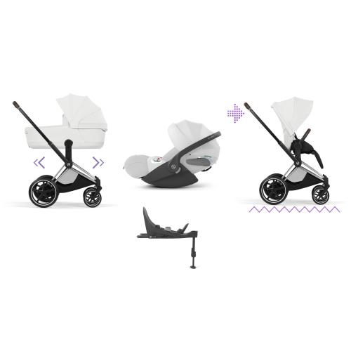 Cybex 4 in 1 ePRIAM Style Chrome-Off White con Isofix