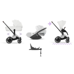 Cybex 4 in 1 ePRIAM Style Chrome-Off White con Isofix