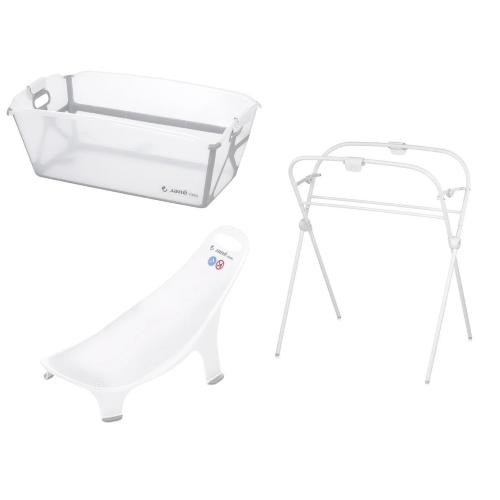 Jané Kit Vaschetta bagnetto Oasis con supporto neonato e stand