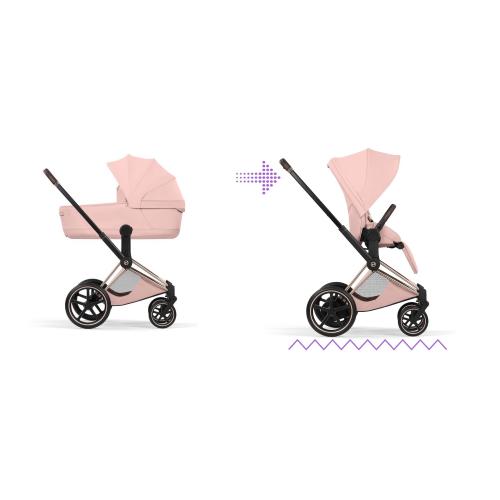 Cybex Duo ePriam Style Rosegold-Peach Pink