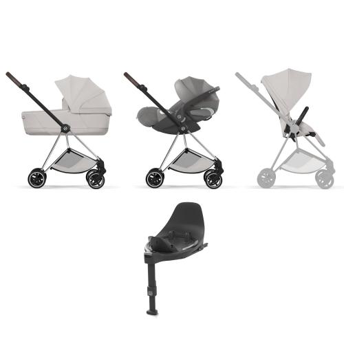 Cybex 4 in 1 Mios Style Chrome-City Grey con Isofix