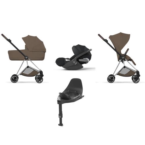 Cybex 4 in 1 Mios Style Chrome-Coconut Brown con Isofix
