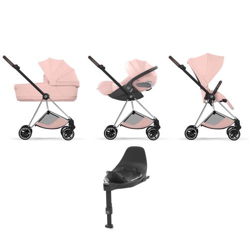 Cybex 4 in 1 Mios Style Chrome-Peach Pink con Isofix