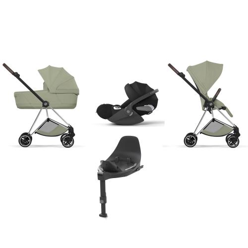 Cybex 4 in 1 Mios Style Chrome-Sage Green con Isofix