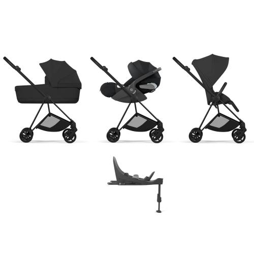Cybex Mios 4 in 1 Style Matt Black-Sepia Black con Isofix