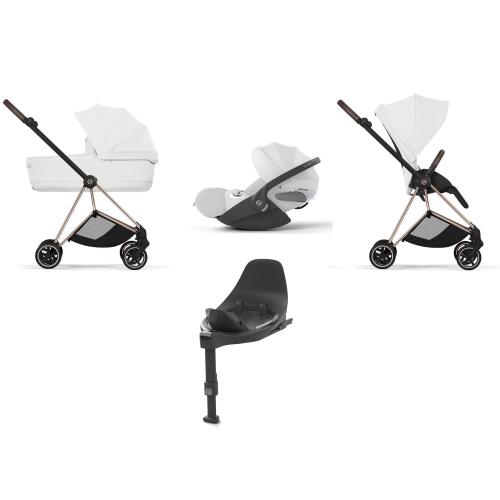 Cybex 4 in 1 Mios Style Rosegold-Off White con Isofix