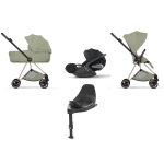 Cybex 4 in 1 Mios Style Rosegold-Sage Green con Isofix