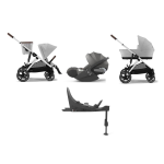 Cybex Gazelle S 4 in 1 Stone Grey con Isofix