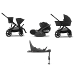 Cybex Gazelle S 4 in 1 Moon Black con Isofix