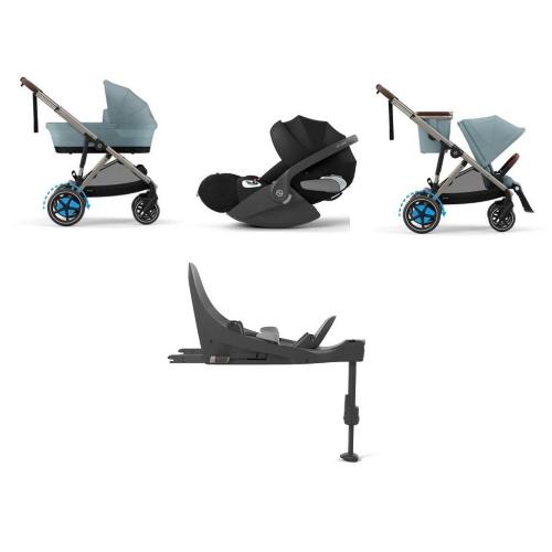 Cybex 4 in 1 e-Gazelle S TPE Stormy Blue con Isofix