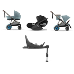Cybex 4 in 1 e-Gazelle S TPE Stormy Blue con Isofix