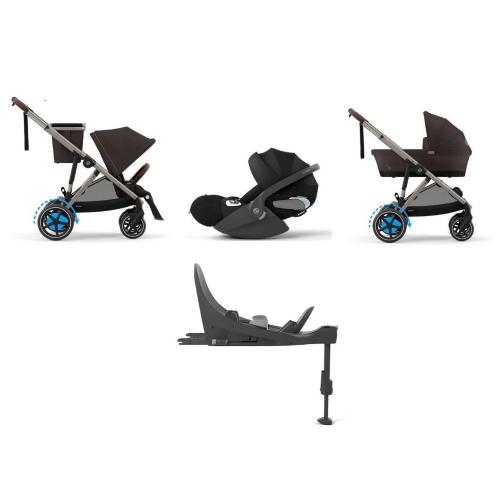 Cybex e-Gazelle S 4 in 1 Chocolate Brown con Isofix