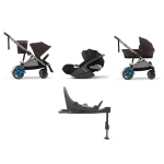 Cybex e-Gazelle S 4 in 1 Chocolate Brown con Isofix