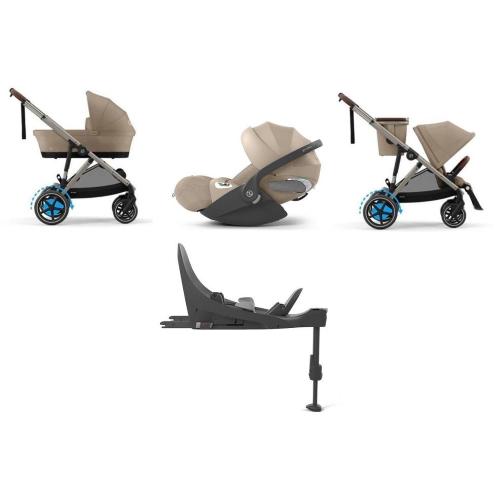 Cybex e-Gazelle S 4 in 1 Almond Beige con Isofix