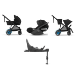 Cybex e-Gazelle 4 in 1 Moon Black con Isofix