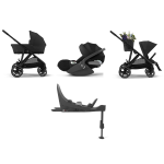 Cybex Gazelle S 4 in 1 Moon Black con Isofix