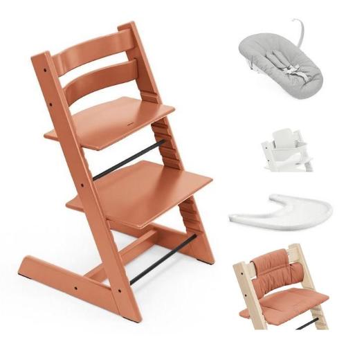Stokke Seggiolone per neonati Tripp Trapp 5 in 1 Terracotta