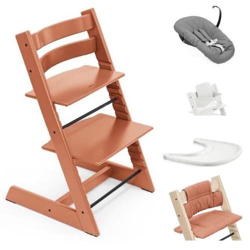 Stokke Seggiolone per neonati Tripp Trapp 5 in 1 Terracotta