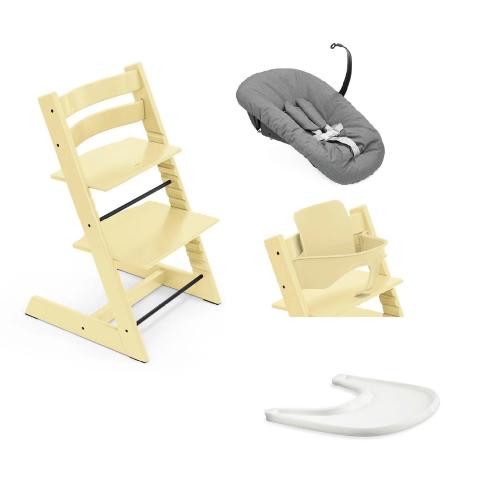 Stokke Seggiolone per neonati Tripp Trapp 4 in 1 Lemon Yellow