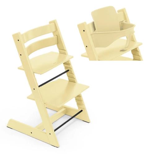 Stokke Seggiolone Tripp Trapp 2 in 1 Lemon Yellow con Baby Set
