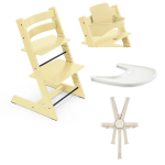 Stokke Seggiolone Tripp Trapp 4 in 1 Lemon Yellow con cinture