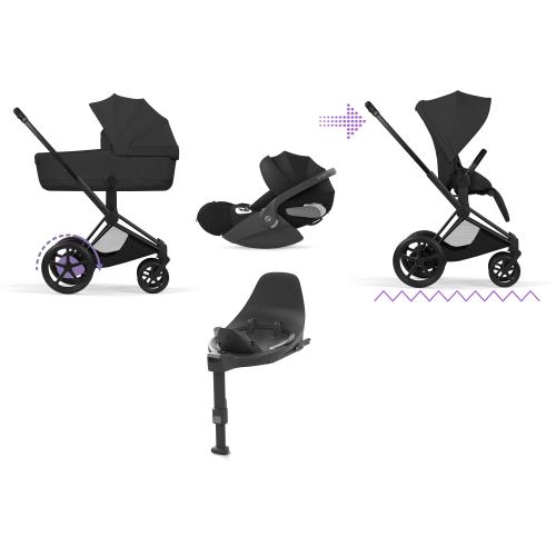 Cybex 4 in 1 ePRIAM Style Matt Black-Sepia Black con Isofix